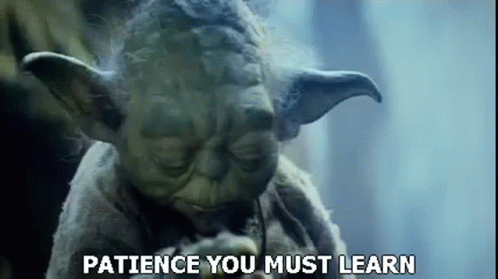 Yoda patience quote
